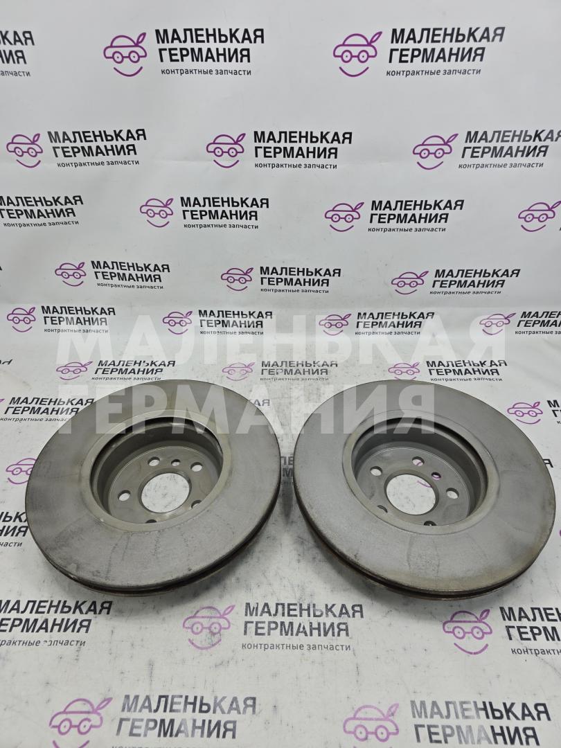 диски тормозные (комплект) BMW X3 G01 2019, 2.0 л., B48B20C, бензин, АКПП, c1m phytonic-blau metallic, внедорожник 5 дв., полный привод, 34116860907, 6860907, 34106865722, 6865722 - фото №1