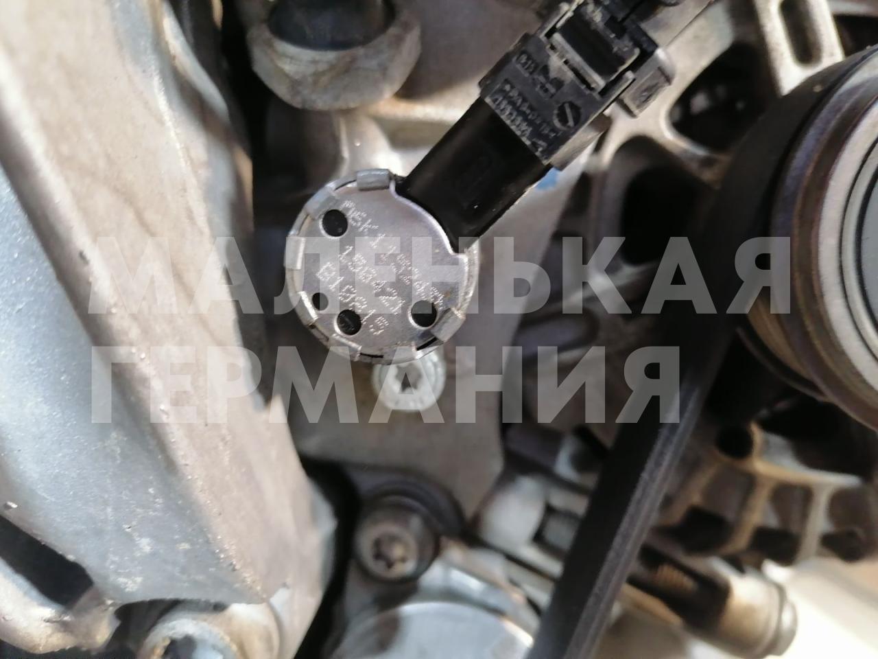 электромагнитный клапан Volkswagen Passat B8 2015, 1.8 л., CJSA, бензин, робот, 2t/c9x чёрный перламутр, седан, правый руль, 06K115243L - фото №1