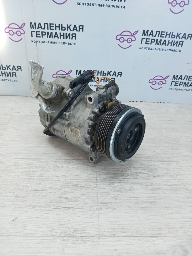компрессор кондиционера BMW X5 E70 (2006 - 2010), 3.0 л., N52 B30 AF, бензин, АКПП, 64529185142, 9185142, 64509121758, 9121758, A41011A90002 - фото №1
