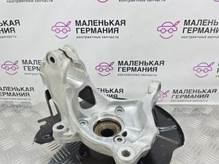 кулак поворотный правый Volkswagen Passat B8 2015, 1.8 л., CJSA, бензин, робот, 2t/c9x чёрный перламутр, седан, правый руль, 5Q0407258A, 3Q0615312G