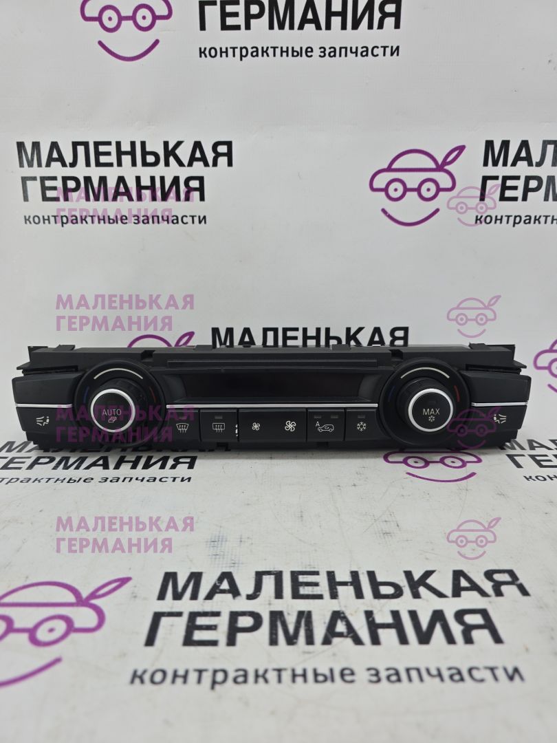 блок управления печки / климат-контроля BMW X6 E71/E72 E71 2009, 3.0 л., N54 B30 A, бензин, серебро, правый руль, 64119219973, 9219973, 64119310448, 9310448, 64119279653, 9279653 - фото №1