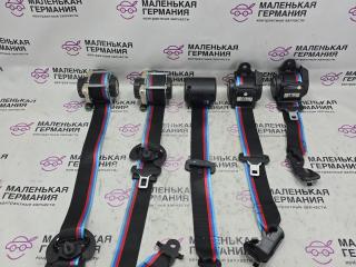 ремень безопасности комплект BMW X6 F16 2014, 3.0 л., N55 B30 A, бензин, АКПП, красный, правый руль, 72117343629, 72117343630, 72117376123, 72117318450, 72117376124, 7343629