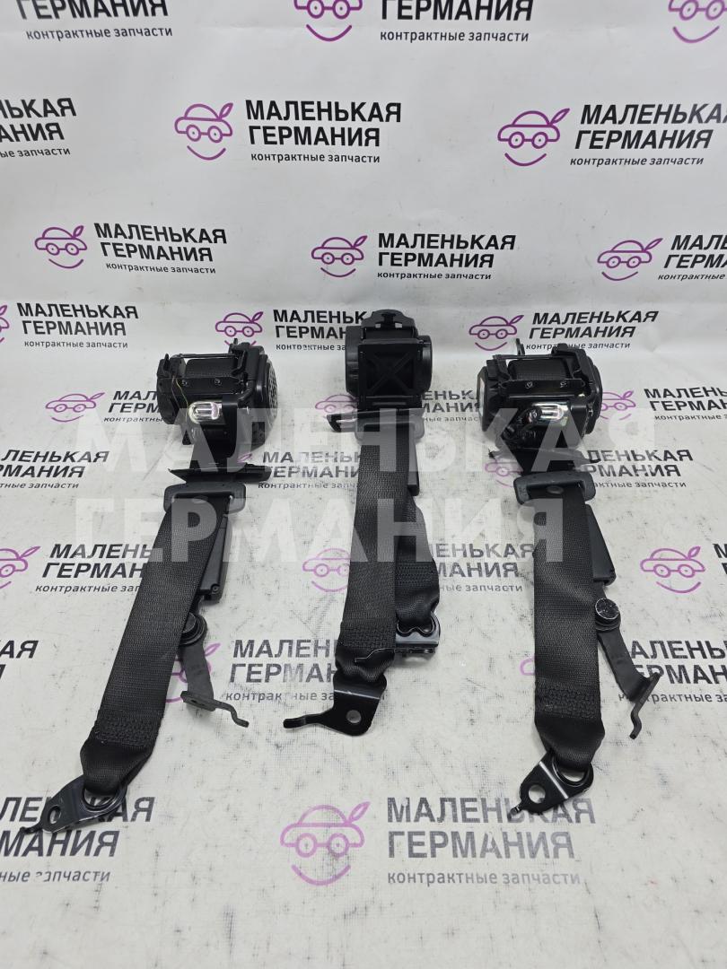 ремень безопасности комплект BMW 5 серия G30/G31 G30 2018, 2.0 л., B48 B20 A, бензин, АКПП, a96 mineral-weiss metallic, седан, задний привод, правый руль, 72117429999, 7430050, 7475019, 7475020, 7412768 - фото №1