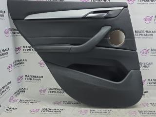 обшивка двери задняя левая BMW X1 F48 2017, 2.0 л., B48 A20 B, бензин, АКПП, синий mediterranblau c10, полный привод, правый руль, 15205251, 51427438115, 7438115