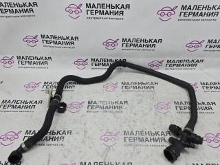 патрубок радиатора BMW X5 F15 2013, 3.0 л., N57 D30 A, дизель, АКПП, 300 alpinweiss iii, полный привод, правый руль, 17128513834, 17128514220, 7509984