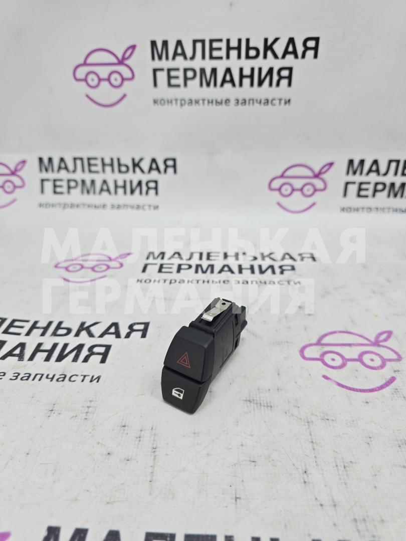 кнопка аварийной сигнализации BMW M5 F10 2012, 4.4 л., S63 B44 B, бензин, робот, 300 alpinweiss 3, седан, задний привод, правый руль, 61319161896, 9161896 - фото №1