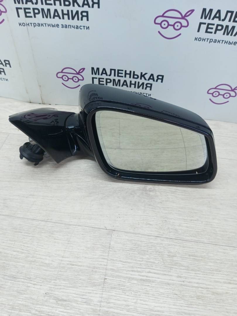 зеркало наружное правое BMW 6 серия F06/F12/F13 2013, 4.4 л., N63 B44 B, бензин, black sapphire metallic (475), 51167286410, 7286410 - фото №1