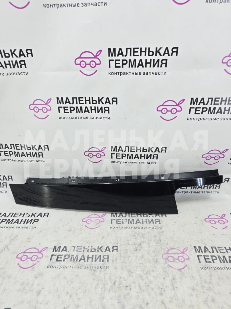 молдинг двери задней левой BMW 3 серия F30/F31/F34 F30 2012, 3.0 л., N55 B30 A, бензин, АКПП, black sapphire metallic (475), седан, задний привод, 51357263379, 7263379 - фото №1