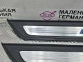 комплект накладок на пороги (внутренние) BMW 5 серия G30/G31 G30 2017, 2.0 л., B47 D20 A, дизель, АКПП, black sapphire metallic (475), седан, задний привод, правый руль, 51478061056, 8061056, 51478064906, 8064906, 51478064905, 8064905 - фото №5