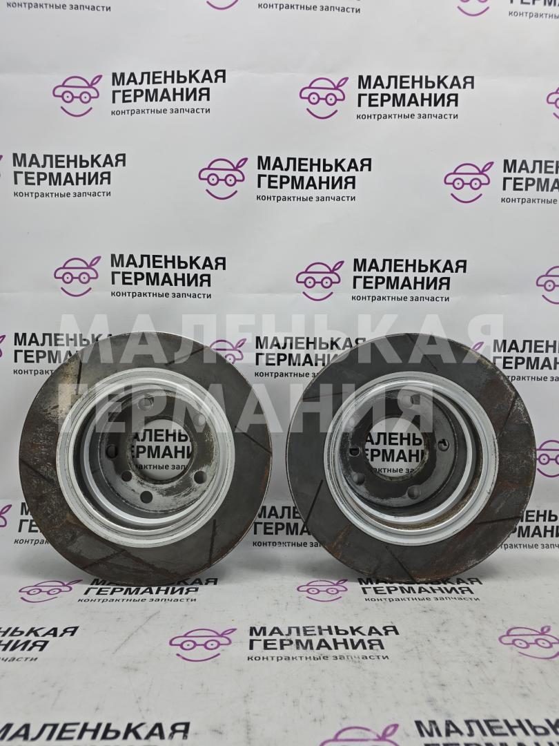 диски тормозные (комплект) BMW Z4 E85 2003, 2.5 л., M54 B25 (256S5), бензин, АКПП, black sapphire metallic (475), кабриолет, 34216794306, 6794306, 34216766225, 6766225, 34216752545, 6752545 - фото №1