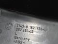 накладка на порог BMW M5 F10 2012, 4.4 л., S63 B44 B, бензин, робот, 300 alpinweiss 3, седан, задний привод, правый руль, 9162738 - фото №7