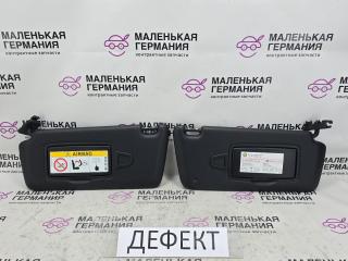 козырек солнцезащитный Mercedes-Benz GLA-Класс X156 2014, 2.0 л., M 270.920, бензин, робот, белый calcite white (650u), хетчбэк 5 дв., полный привод, правый руль, A1768100110, A1768100310