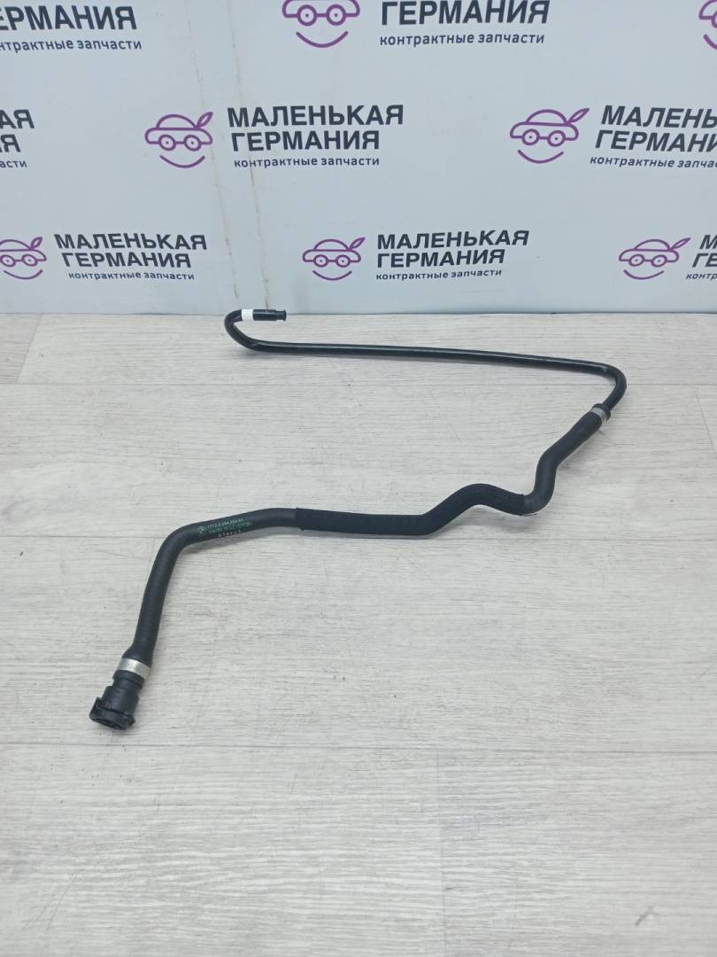 патрубок радиатора BMW 6 серия F06/F12/F13 2013, 4.4 л., N63 B44 B, бензин, black sapphire metallic (475), 17122284284, 2284284 - фото №1