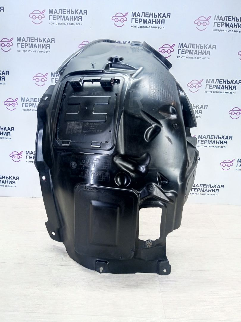 защита арок передняя правая (подкрылок) BMW 3 серия F30/F31/F34 F30 2012, 3.0 л., N55 B30 A, бензин, АКПП, black sapphire metallic (475), седан, задний привод, 51717260726, 7260726, 7260397 - фото №1