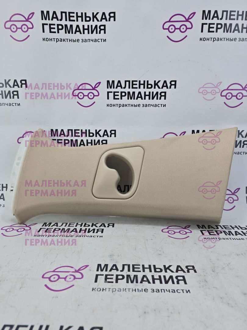 обшивка стойки центральной левой BMW X6 F16 2014, 3.0 л., N55 B30 A, бензин, АКПП, красный, правый руль, 51437324911, 7324911, 51437369025, 7369025 - фото №1