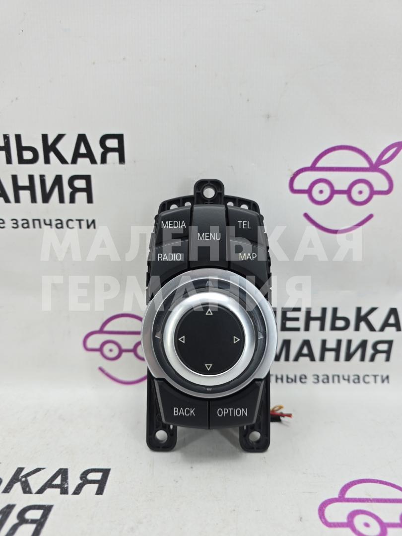 джойстик управления мультимедиа BMW 6 серия F06/F12/F13 2012, 4.4 л., N63 B44 B, бензин, АКПП, alpinweiss 3 (300), хетчбэк 5 дв., задний привод, правый руль, 65829286708, 9286708 - фото №1