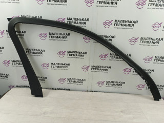 молдинг двери передней левой BMW X3 G01 2019, 2.0 л., B46 B20 B, бензин, АКПП, белый alpinweiss 3 (300), задний привод, 51337410297, 7410297