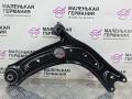 рычаг передний правый Volkswagen Passat B8 2015, 1.8 л., CJSA, бензин, робот, 2t/c9x чёрный перламутр, седан, правый руль, 3Q0407154B, 3Q0407152E - фото №2