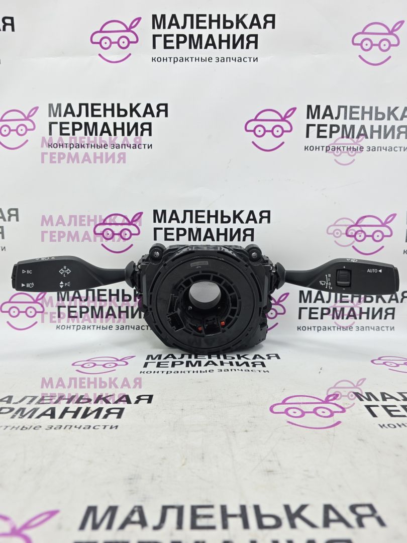 переключатель подрулевой (стрекоза) BMW X6 F16 2014, 3.0 л., N55 B30 A, бензин, АКПП, красный, правый руль, 61319330556, 61319368590, 9330556, 9368590 - фото №1