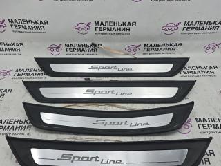 комплект накладок на пороги (внутренние) BMW 5 серия G30/G31 G30 2017, 2.0 л., B48 B20 A, бензин, АКПП, b65 jatoba brown metallic, седан, задний привод, правый руль, 51477405774, 7405774, 51477390217, 7390217, 51477390218, 7390218