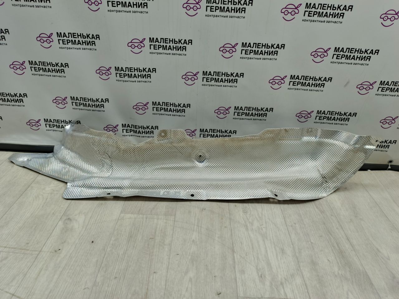 тепловой экран глушителя BMW X3 G01 2019, 2.0 л., B46 B20 B, бензин, АКПП, белый alpinweiss 3 (300), задний привод, 51487394798, 7394798 - фото №1
