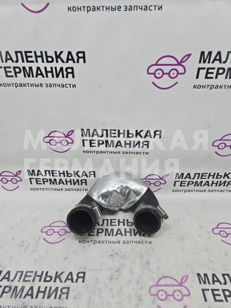 патрубок радиатора BMW X6 E71/E72 E71 2009, 3.0 л., N54 B30 A, бензин, серебро, правый руль, 11537545665, 7545665 - фото №1