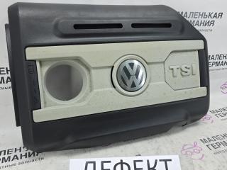 декоративная крышка двигателя Volkswagen Golf GTI 6 поколение 2011, 2.0 л., CCZB, бензин, робот, b4/b9a белый, хетчбэк 5 дв., передний привод, правый руль, 06J103925BG