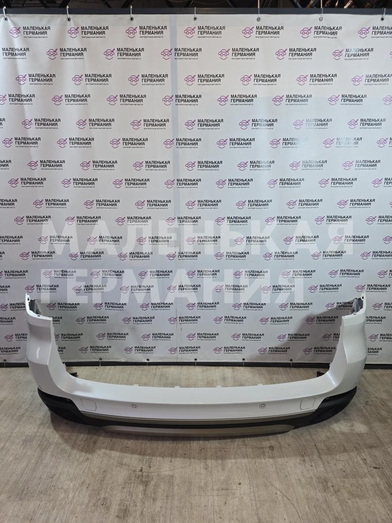 бампер задний BMW X5 F15 2014, 3.0 л., N57 D30 A, дизель, АКПП, mineralweiss metallic (a96), полный привод, правый руль, 51127384334, 7384334, 51127378571, 7378571, 21128054021, 8054021 - фото №1
