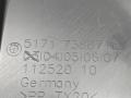 Планка обтекателя (Жабо) BMW 5 серия G30/G31 G30 2017, 2.0 л., B48 B20 A, бензин, АКПП, b65 jatoba brown metallic, седан, задний привод, правый руль, 51717388718, 7388718 - фото №8