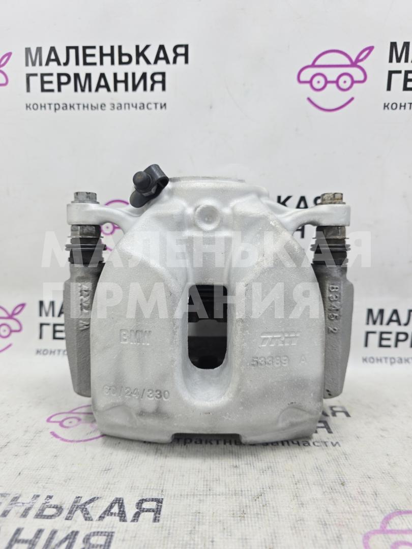 суппорт передний левый BMW X3 G01 2019, 2.0 л., B48B20C, бензин, АКПП, c1m phytonic-blau metallic, внедорожник 5 дв., полный привод, 53389A, 34106882253, 6882253 - фото №1