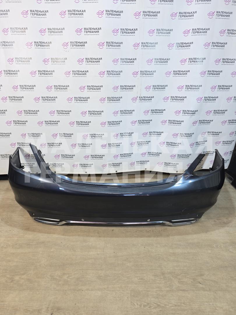 бампер задний Mercedes-Benz C-Класс W205/S205/C205 W205.042 2014, 2.0 л., M 274.920, бензин, АКПП, 755 серый, седан, задний привод, правый руль, A2058851524, A2058851124, A2058851138, A2058850265, A2058850138 - фото №1
