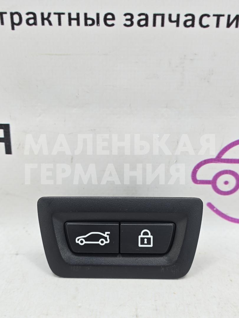 кнопка открытия багажника BMW X5 F15 2013, 3.0 л., N57 D30 A, дизель, АКПП, mineralweiss metallic (a96), внедорожник 5 дв., полный привод, правый руль, 61319275121, 9275121, 61319162645, 9162645 - фото №1