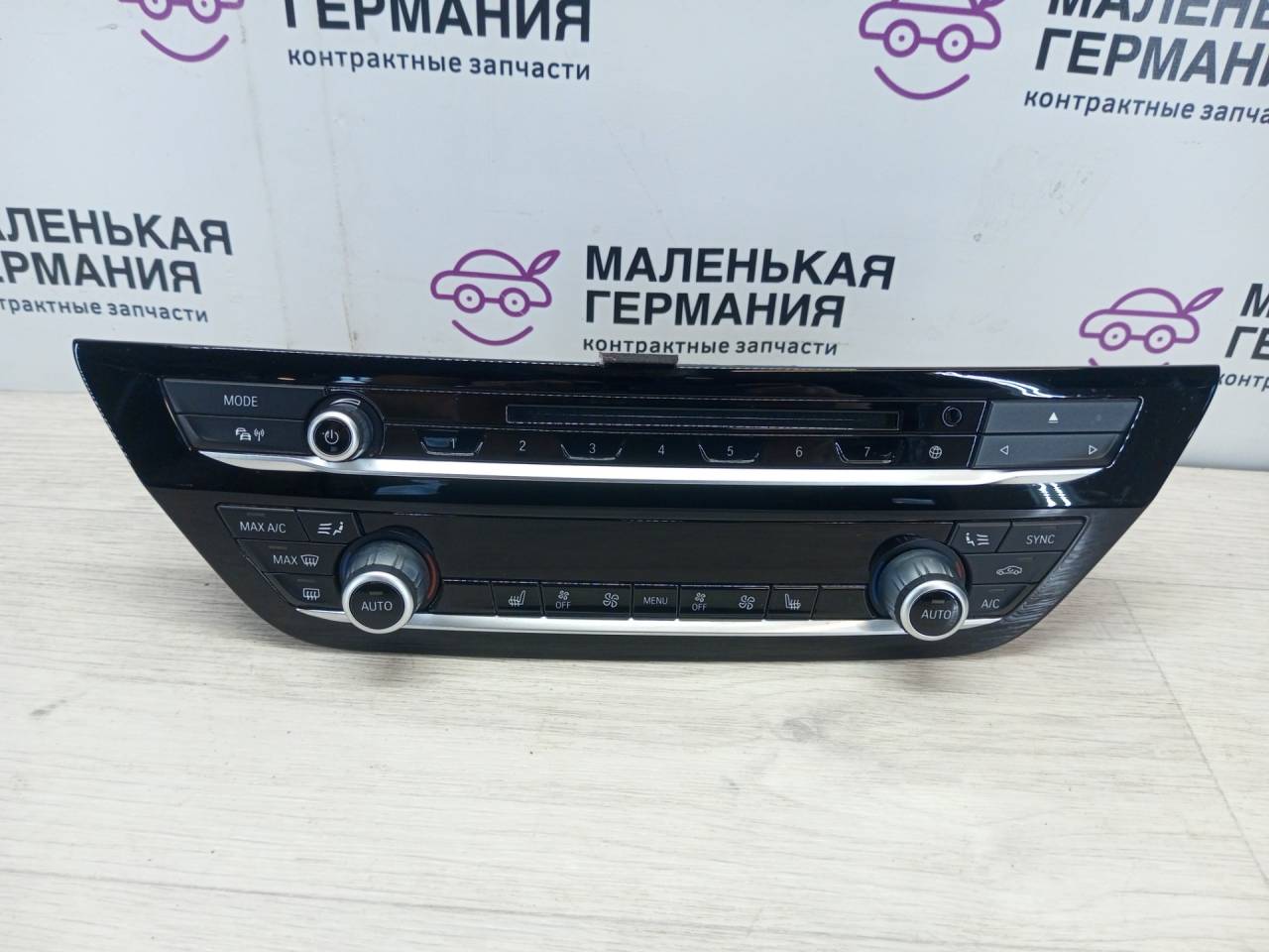 блок управления печки / климат-контроля BMW 5 серия G30/G31 G30 (2016 - 2020), 2.0 л., B47 D20 A, дизель, серый, седан, 64116834435, 6834435, 61316834463, 6834463 - фото №1