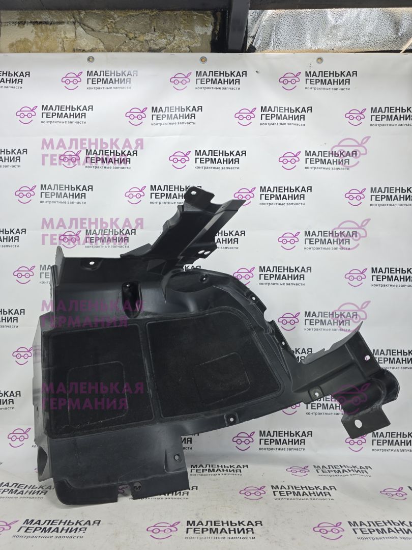 защита арок передняя левая (подкрылок) BMW X5 F15 2014, 3.0 л., N57 D30 A, дизель, АКПП, mineralweiss metallic (a96), полный привод, правый руль, 51717291197, 7291197 - фото №1