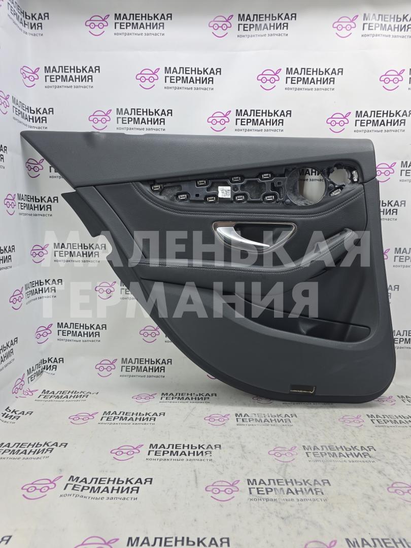 обшивка двери задняя левая Mercedes-Benz C-Класс W205/S205/C205 W205.042 2014, 2.0 л., M 274.920, бензин, АКПП, 755 серый, седан, задний привод, правый руль, A2057304501 - фото №1