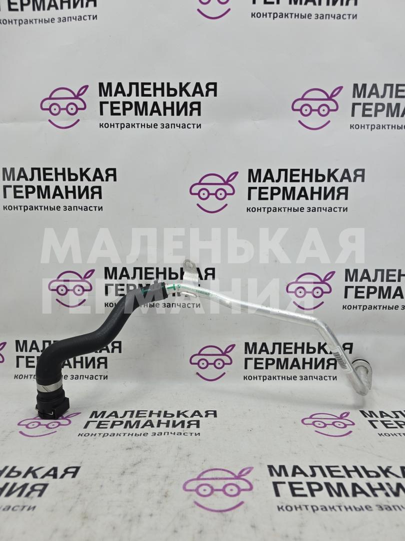 патрубок радиатора BMW X1 F48 2017, 2.0 л., B48 A20 B, бензин, АКПП, alpinweiss 3 (300), полный привод, правый руль, 2796725, 7617381, 17127617381, 17128606015, 8606015 - фото №1