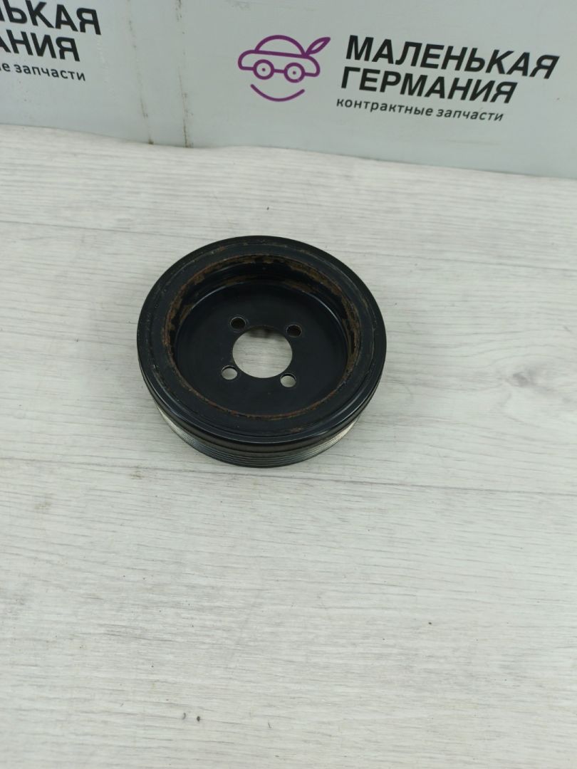шкив коленвала BMW 3 серия E90/E91/E92/E93 (2004 - 2010), 2.0 л., N46 B20 BD, бензин, 14237548003, 7548003 - фото №1