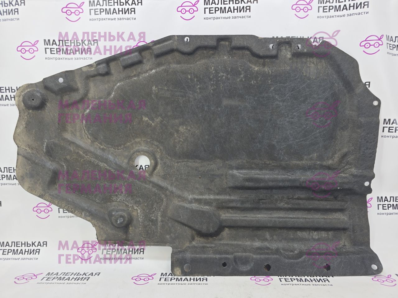 защита топливного бака BMW X5 F15 2013, 3.0 л., N57 D30 A, дизель, АКПП, mineralweiss metallic (a96), внедорожник 5 дв., полный привод, правый руль, 51757325392, 7325392 - фото №1