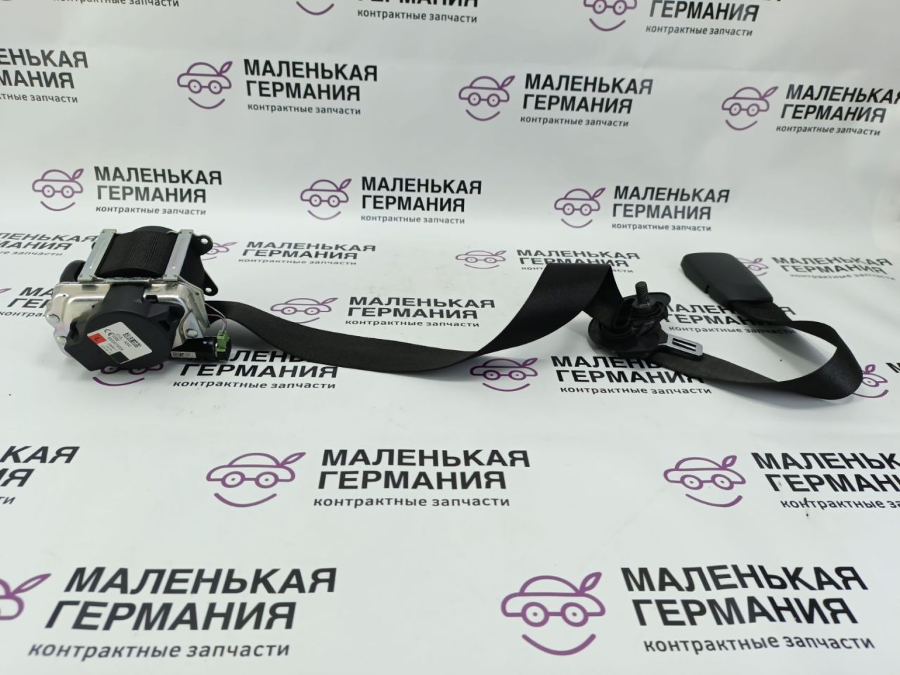 ремень безопасности BMW X1 F48 2017, 2.0 л., B48 A20 B, бензин, АКПП, синий mediterranblau c10, полный привод, правый руль, 72117401713, 7401713, 635267300 - фото №1