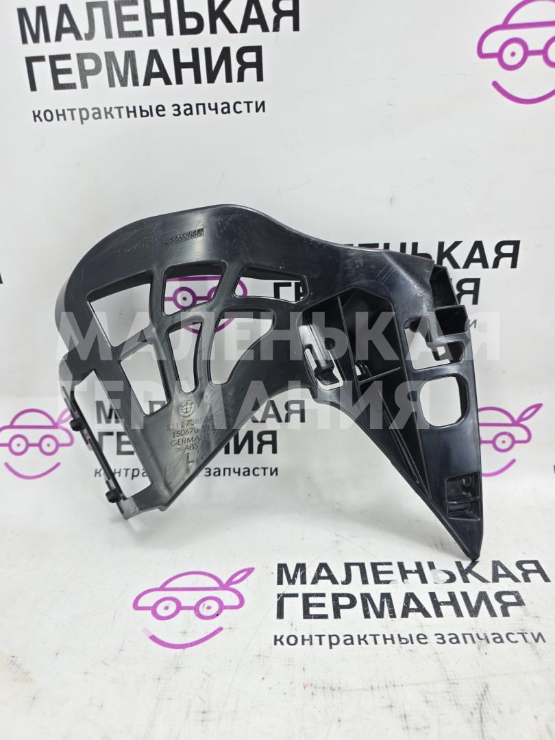 крепление крыла переднего левого BMW 5 серия G30/G31 G30 2018, 2.0 л., B48 B20 A, бензин, АКПП, a96 mineral-weiss metallic, седан, задний привод, правый руль, 51117385347, 7385347 - фото №1