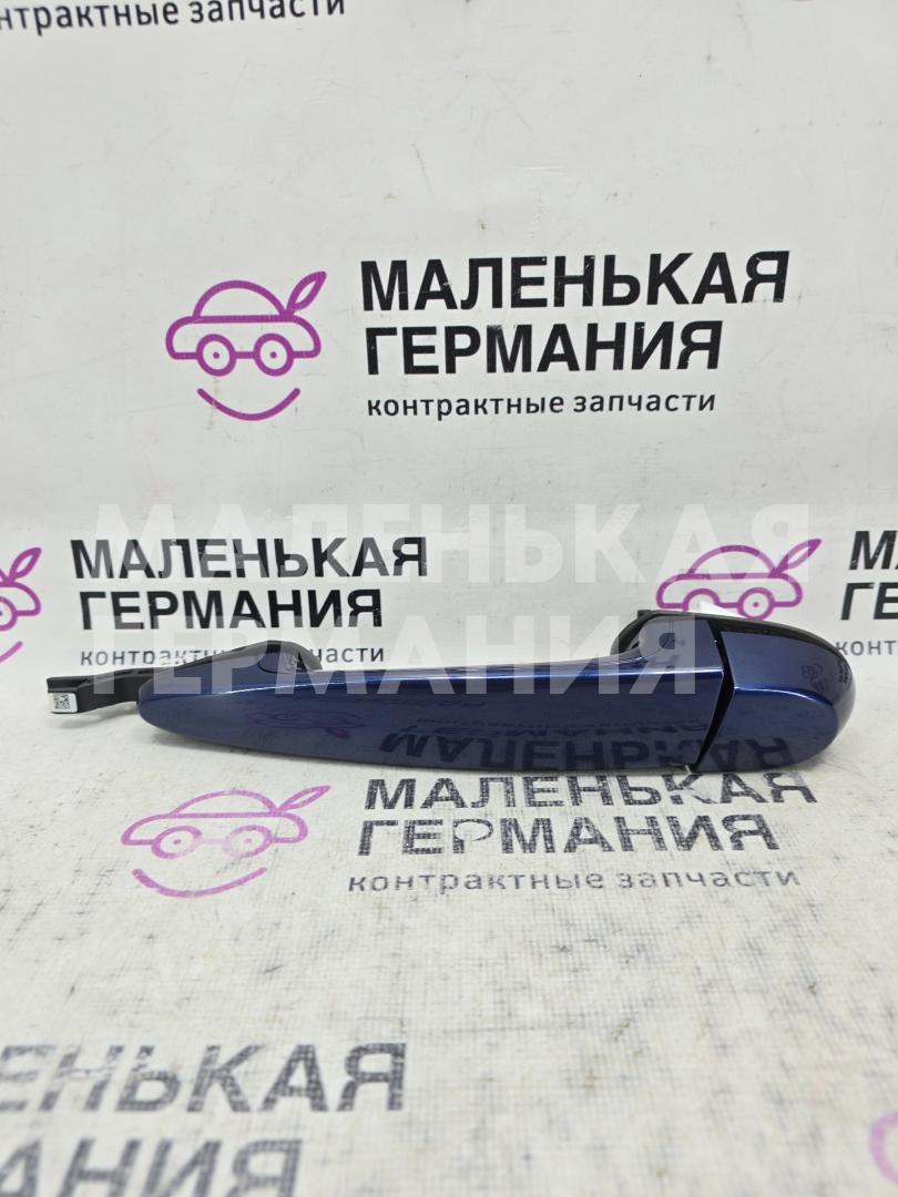 ручка наружная задняя левая BMW 3 серия F30/F31/F34 F30 2012, 3.0 л., N55 B30 A, бензин, АКПП, black sapphire metallic (475), седан, задний привод, 51217207561, 7207561 - фото №1
