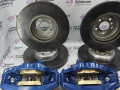 комплект тормозов BMW 5 серия G30/G31 G31 2017, 2.0 л., B48 B20 B, бензин, АКПП, alpinweiss 3 (300), универсал, правый руль, 34116891303, 34116891304, 34216881295, 34216881296, 6891303, 6891304, 6881296, 34116891273, 34116891274, 6891273, 6891274 - фото №13