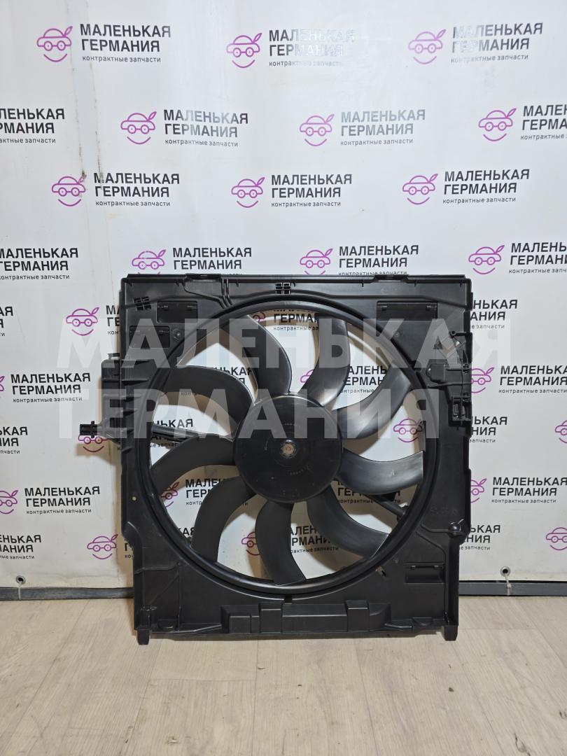 вентилятор радиатора BMW X6 F16 2014, 3.0 л., N55 B30 A, бензин, АКПП, красный, правый руль, 17427634471, 7634471, 7629131, 6900537 - фото №1