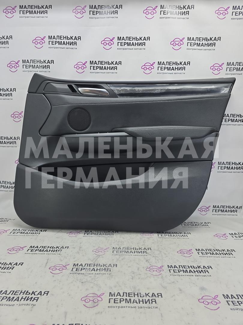 обшивка двери передняя правая BMW X4 F26 2014, 2.0 л., N20 B20 A, бензин, АКПП, 475 black sapphire metallic, полный привод, правый руль, 22655841, 02746201, 51417394540, 7394540 - фото №1