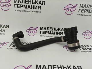 патрубок радиатора BMW 3 серия E90/E91/E92/E93 (2004 - 2010), 2.0 л., N46 B20 B, бензин, АКПП, 7508137, 7519427, 3166979, 17127531768, 7531768