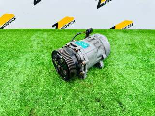 компрессор кондиционера Volkswagen Transporter T5 (2003 - 2009), 1.9 л., BRS, дизель, SD7VCE, 7H0820803C