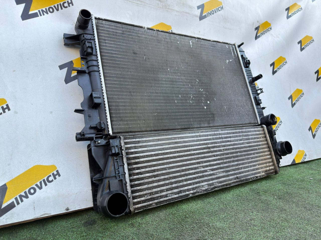 кассета радиаторов Mercedes-Benz Sprinter W907/W910 (2018 - 2026), 2.1 л., дизель, A9065000202, A9075011600 - фото №1
