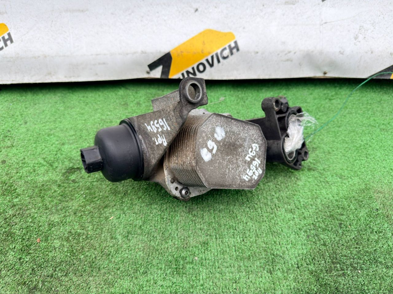 корпус масляного фильтра Renault Master 2 поколение (1998 - 2003), 2.5 л., дизель, 8200709764, 6790973780 - фото №1