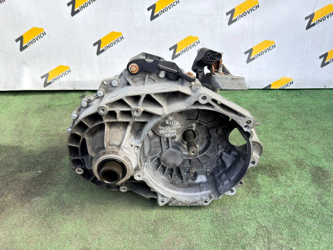 КПП механическая (МКПП) Volkswagen Transporter T5 (2003 - 2009), 2.0 л., CAAA, дизель, 6МКПП, полный привод, 7H0711781F, 0A5301103, 0A5301107, PAW, 7H0711051 - фото №1