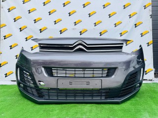 бампер передний Citroen SpaceTourer 1 поколение 2017, 1635730X, 9811841877, 1594330X, AA37430183, 89211690, 9687410080, 1594053X01, L90005454, 9811718677, 1594032X, 9802795580, 1594340X
